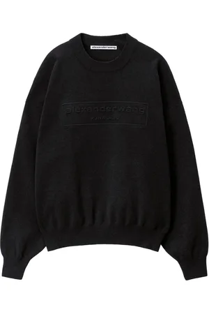 Alexander Wang Truien, Dames, Zwart, S, Stijlvolle Sweater voor Mannen en Vrouwen