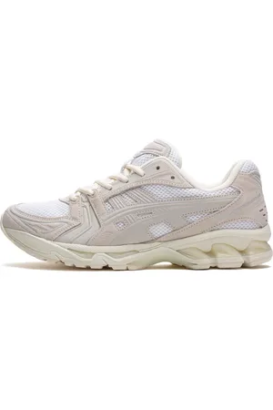 Asics Schoenen, unisex, , 40 EU, Suède, Retro Hardloopschoenen Wit Rook Grijs