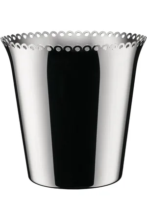 Alessi Interieur, unisex, Grijs, ONE Size, Roestvrijstalen verfrissende randen