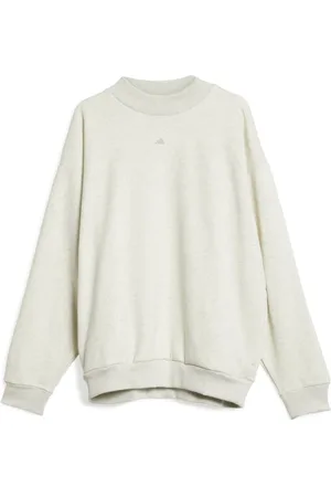 adidas Sweatshirts & Hoodies, Heren, Wit, S, Crewneck Sweatshirt Roomwit