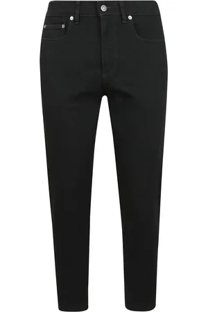 Golden Goose Jeans, Heren, Zwart, W32, Katoen, Skinny Jeans met Dubbele Gouden Ster