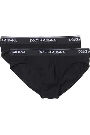 Dolce & Gabbana Ondergoed, Heren, Zwart, 2Xl, Katoen, Luxe Zwarte Herenondergoed Set