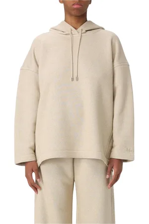 Max Mara Sweatshirts & Hoodies, Dames, , XL, Wol, Hoodie Gebreide Trui