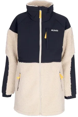 Columbia Jassen, Dames, Veelkleurig, S, Polyester, Sherpa Teddy Bear Fleece Jas