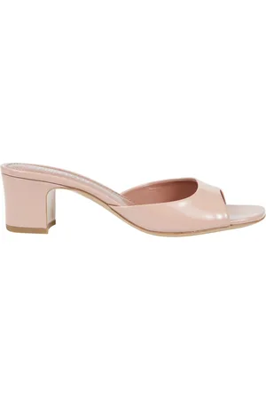 PARIS TEXAS Schoenen, Dames, Roze, 41 EU, Lage hak leren muiltjes
