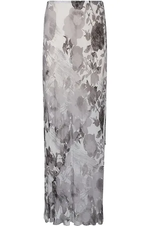 Patrizia Pepe Rokken, Dames, Grijs, S, Stijlvolle Mini Rok