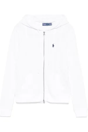 Ralph Lauren Sweatshirts & Hoodies, Dames, Wit, S, Katoen, Witte Sweatshirt Bianco Ss 25