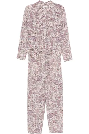 Isabel Marant Jumpsuits & Playsuits, Dames, Paars, M, Elegante Beige Broek