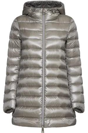 HERNO Mantels, Dames, Grijs, S, Grijze Resort Jassen