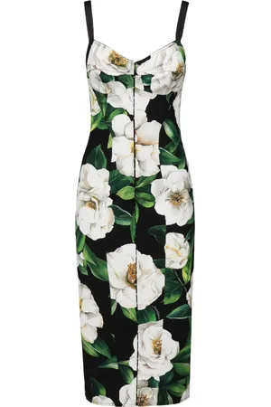 Dolce & Gabbana Kleedjes, Dames, Veelkleurig, M, Elegante Jurken voor Vrouwen