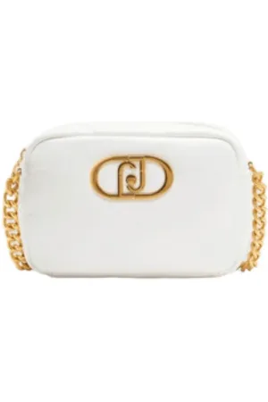 Liu Jo Tassen, Dames, , ONE Size, Polyester, Schoudertas met Gouden Ketting