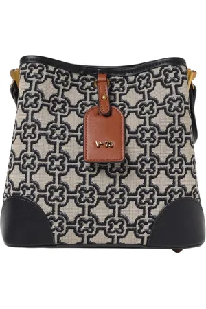 V°73 Tassen, Dames, Veelkleurig, ONE Size, Blauwe Crossbody Tas Stijlvol en Functioneel