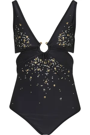 Paco rabanne Tops, Dames, Zwart, XS, Badmode Lingerie Maillot