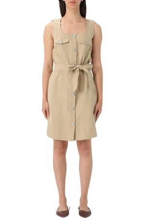 Liu Jo Kleedjes, Dames, , S, Button Front Mini Jurk