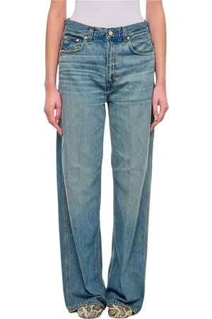 haikure Jeans, Dames, Blauw, W30, Aangevreten Blauwe Skinny Jeans