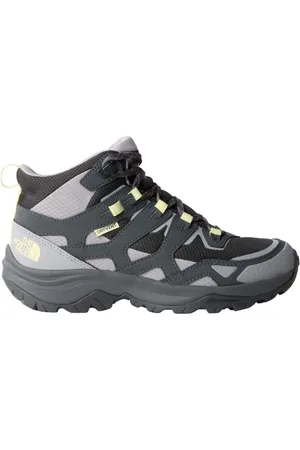 The North Face Sport, Dames, Zwart, 39 EU, Waterdichte Mid Wandelschoenen Asfalt Grijs