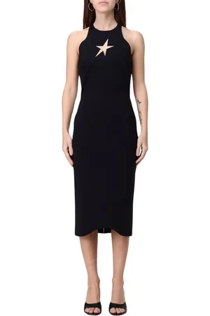 MUGLER Kleedjes, Dames, Zwart, XS, Ster Cut Out Jurk