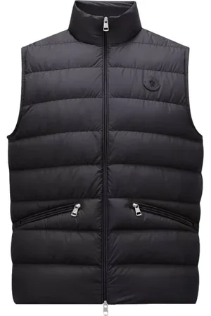Moncler Jassen, Heren, Zwart, 3Xl, Polyester, Klassieke Zwarte Donsvest