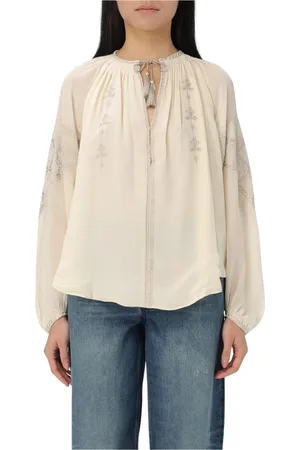 Isabel Marant Blouses & Shirts, Dames, , S, Zijden Geborduurde Blouse