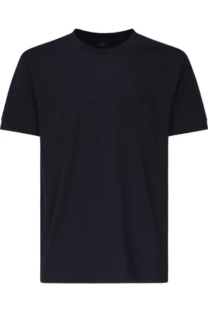 FAY Tops, Heren, Zwart, 3Xl, Katoen, Zwarte T-shirts en Polos met Logo