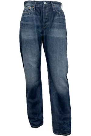 Denham Jeans, Heren, Blauw, W32 L34, Katoen, Dagger Heren Jeans Blauw