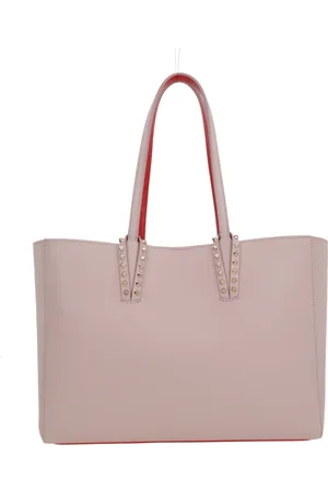 Christian Louboutin Tassen, Dames, Roze, ONE Size, Leer, Cabata Small
