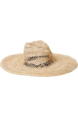Twin-Set Accessoires, Dames, , ONE Size, Stijlvolle Natuurlijke Hoed