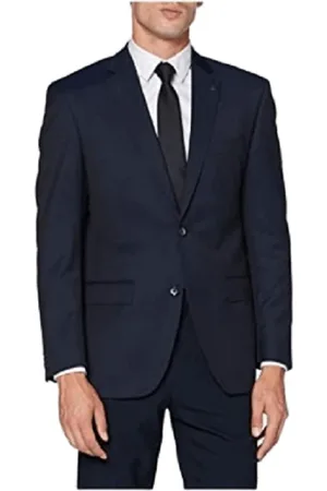 Roy Robson Jassen, Heren, Blauw, XL, Tasmania 2-Knoop Jurk