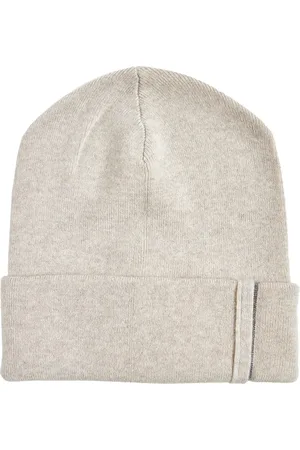 Brunello Cucinelli Accessoires, Dames, , S, Kasjmier, Stijlvolle Hoeden Collectie