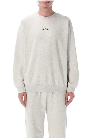 Asics Sweatshirts & Hoodies, Heren, Grijs, 2Xl, Katoen, Heathered Light Grey Gebreide kleding Ss 25