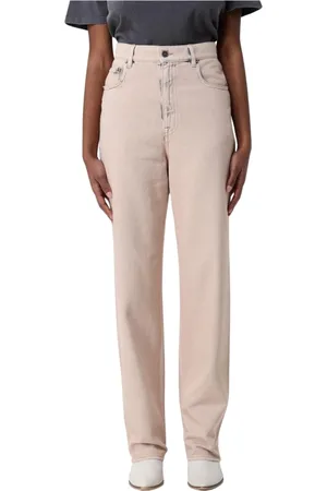 Golden Goose Jeans, Dames, Grijs, W26, Katoen, Grijze Straight Leg Jeans Vrouwen
