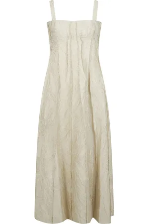 Simkhai Kleedjes, Dames, , S, Maxi jurk met gekreukte afwerking