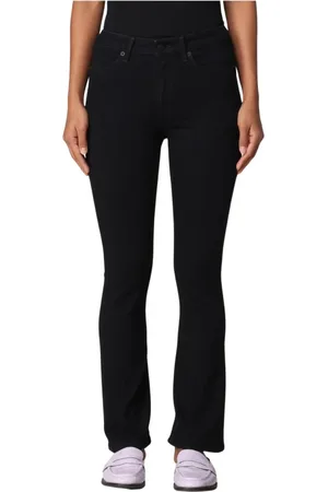 Dondup Jeans, Dames, Zwart, W25, Katoen, Zwarte Bootcut Jeans voor Vrouwen