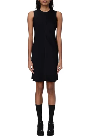 Ami Kleedjes, Dames, Zwart, XS, Zwarte Mouwloze Mini Jurk