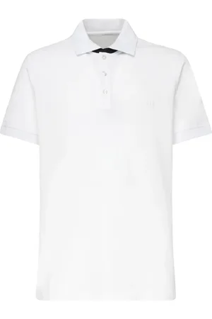 FAY Tops, Heren, Wit, 2Xl, Katoen, Witte T-shirts en Polos met Logo
