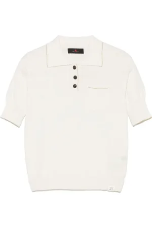 Peuterey Tops, Dames, , M, Katoen, Natuurlijke Katoenen Trui Bianco