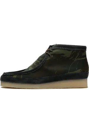 Clarks Schoenen, Heren, Groen, 41 1/2 EU, Wallabee Boot