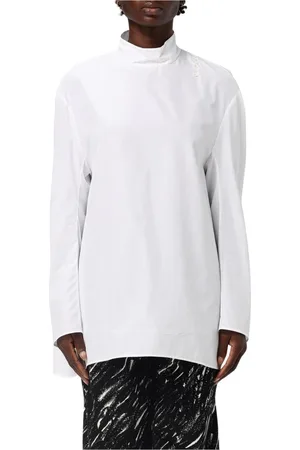 Marni Blouses & Shirts, Dames, Wit, XS, Katoen, Witte Poplin Overhemd Relaxte Pasvorm