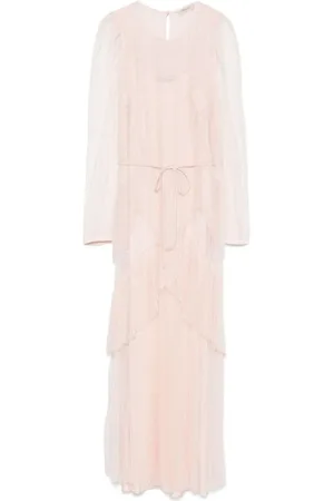 Twin-Set Kleedjes, Dames, Roze, XS, Stijlvolle Jurk Set