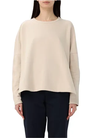 Dondup Sweatshirts & Hoodies, Dames, , XL, Katoen, Pullover Sweater met relaxte pasvorm