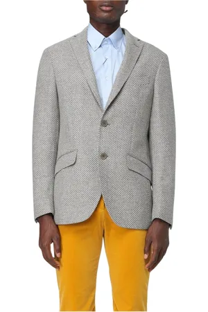 Etro Jassen, Heren, Grijs, M, Stijlvolle Grijze Blazer
