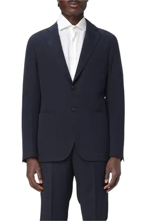 Giorgio Armani Jassen, Heren, Blauw, L, Elegante Blauwe Blazer