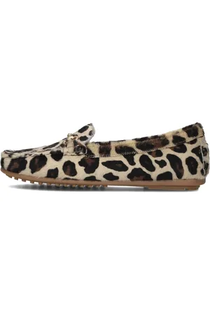 Stefano Lauran Schoenen, Dames, Veelkleurig, 39 EU, Suède, Beige Suède Mocassins voor Dames