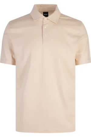 HUGO BOSS Tops, Heren, Bruin, 2Xl, Katoen, Bruine Polo Shirt Katoen Piqué