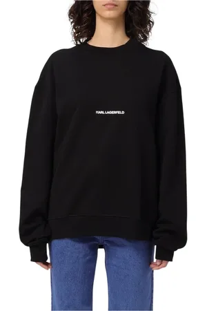 Karl Lagerfeld Sweatshirts & Hoodies, Dames, Zwart, S, Sweatshirts & Hoodies