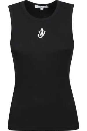 J.W.Anderson Truien, Dames, Zwart, L, Geborduurde Tanktop