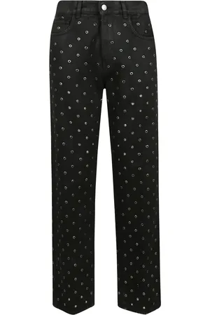 haikure Jeans, Dames, Zwart, W26, Studded Bonnie Jeans