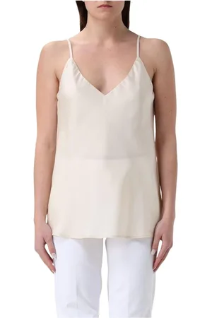 Liu Jo Tops, Dames, , L, Zijden Cami Top Elegante Stijl