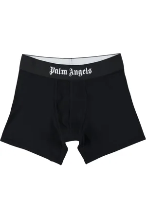 Palm Angels Ondergoed, Heren, Zwart, M, Heren Logo Ondergoed