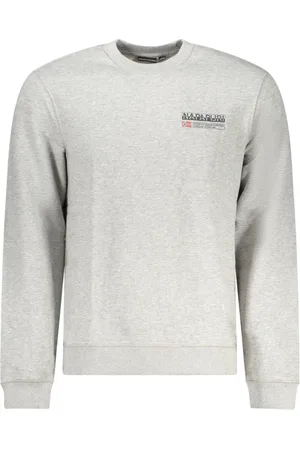 Napapijri Sweatshirts & Hoodies, Heren, Grijs, M, Kleding